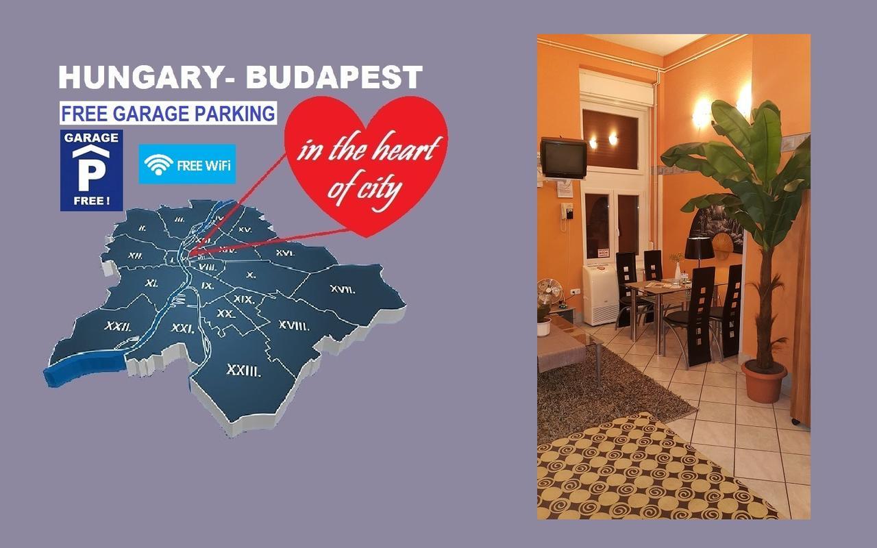 Apartment In The Center Of Budapest -Free Garage Parking المظهر الخارجي الصورة